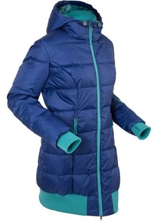 Удлиненная стеганая куртка (ночная синь) Bonprix