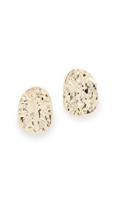 Alexis Bittar Hammered Clip On Earrings