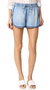 Bella Dahl Blanket Stitched Shorts