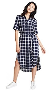 Birds of Paradis The Florence Short Sleeve Shirtdress