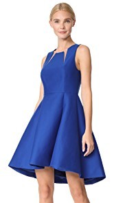 Halston Heritage Cutout Dress