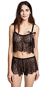 Hanky Panky After Midnight Valentina Crop Top