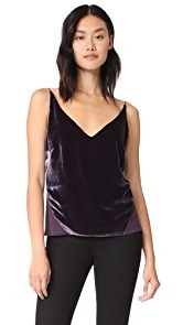 J Brand Lucy Velvet Cami