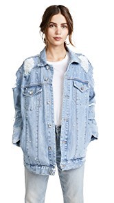 Jonathan Simkhai Denim Studded Jacket
