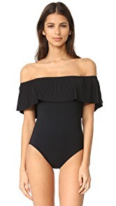 Karla Colletto Josephine Off Shoulder Maillot