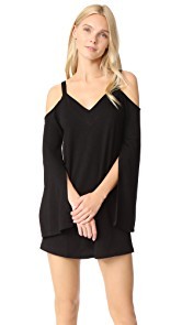 Lanston Cold Shoulder Mini Dress