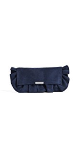 Loeffler Randall Ruffled Tab Clutch