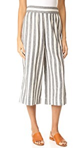 Madewell High Rise Cropped Pull On Culottes