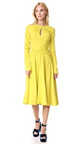 Prabal Gurung Twist Dress with Keyhole
