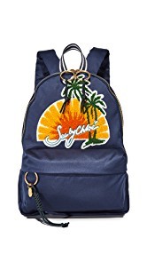 See by Chloe Satin Backpack