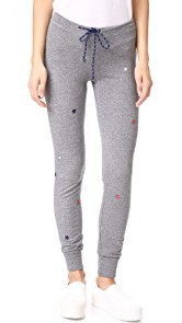 SUNDRY Star Patches Skinny Sweatpants