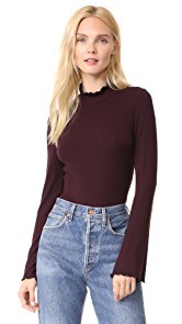 Three Dots Long Sleeve Turtleneck