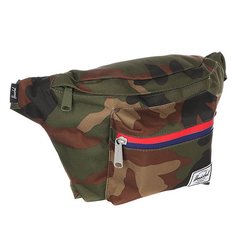 Сумка поясная Herschel Seventeen Woodland Camo/Multi Zip
