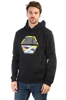 Толстовка кенгуру Quiksilver Comfortplacehoo Black