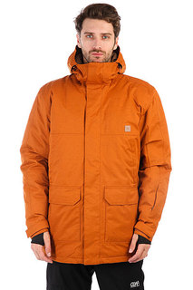 Куртка утепленная DC Harbor Leather Brown