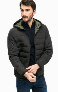 Черная куртка с капюшоном Jack & Jones