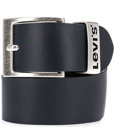 Синий ремень из гладкой кожи Levis®