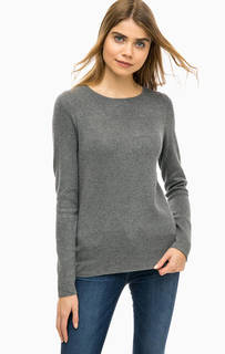 Серый трикотажный джемпер с круглым вырезом Vero Moda