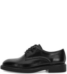 Черные кожаные полуботинки Vagabond