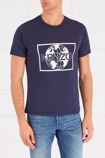 Футболка с принтом Kenzo
