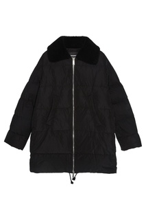 Пуховик с отделкой Dsquared 2