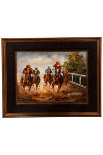 Картина "Скачки" Helen & John Art