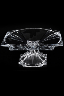 Фруктовница на ножке 33 см Crystalite Bohemia