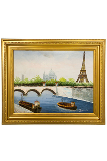 Картина "Париж" JANE AND JACK ART STUDIO