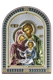 Икона Святое семейство Аргента