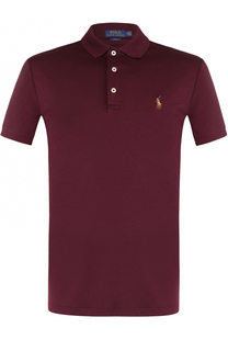 Хлопковое поло с короткими рукавами Polo Ralph Lauren