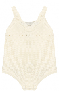 Вязаное боди из смеси хлопка и шерсти Stella McCartney