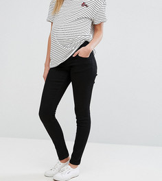 Черные джинсы скинни для беременных ASOS Maternity Ridley - Черный