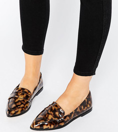 Туфли на плоской подошве для широкой стопы ASOS MARIKA - Мульти
