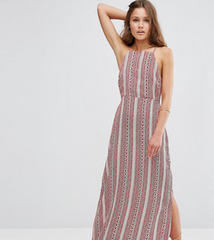 Платье макси в стиле 90‑х с принтом ASOS PETITE - Мульти