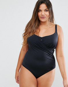 Слитный купальник ASOS CURVE Miracle - Черный