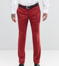 Супероблегающие стретчевые брюки Noose &amp; Monkey - Красный