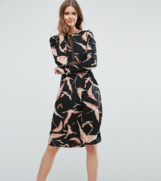 Платье асимметричной длины Vero Moda Tall Mia - Черный