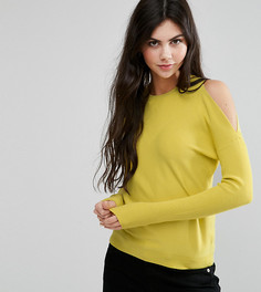Джемпер с открытыми плечами ASOS TALL - Желтый