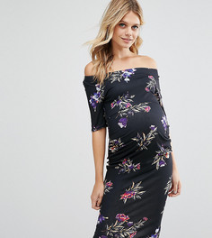 Платье для беременных с цветочным принтом ASOS Maternity - Мульти