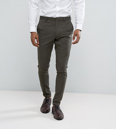 Супероблегающие брюки цвета хаки Selected Homme - Зеленый
