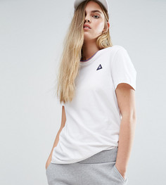 Футболка бойфренда Le Coq Sportif Ringer - Белый