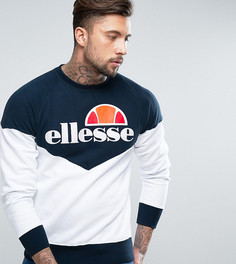 Свитшот с классическим логотипом Ellesse - Темно-синий