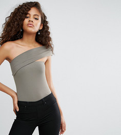 Топ на одно плечо ASOS TALL - Зеленый