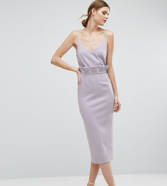 Платье-футляр миди ASOS TALL - Фиолетовый