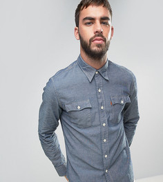 Джинсовая рубашка из переработанной ткани шамбре Levis Orange Tab - Синий Levis®