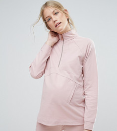 Свитшот ASOS Maternity LOUNGE - Розовый