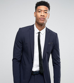 Темно-синий супероблегающий пиджак ASOS TALL - Темно-синий
