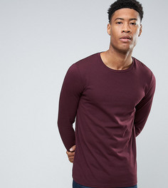 Лонгслив с круглым вырезом ASOS TALL - Красный