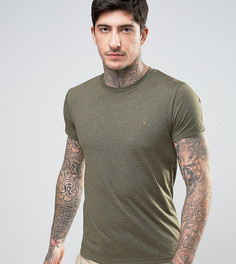 Зеленая меланжевая футболка эксклюзивно для Farah - Зеленый