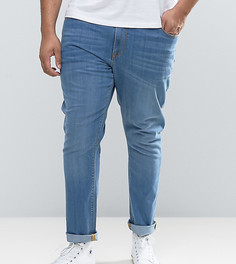 Светлые супероблегающие джинсы ASOS PLUS - Синий